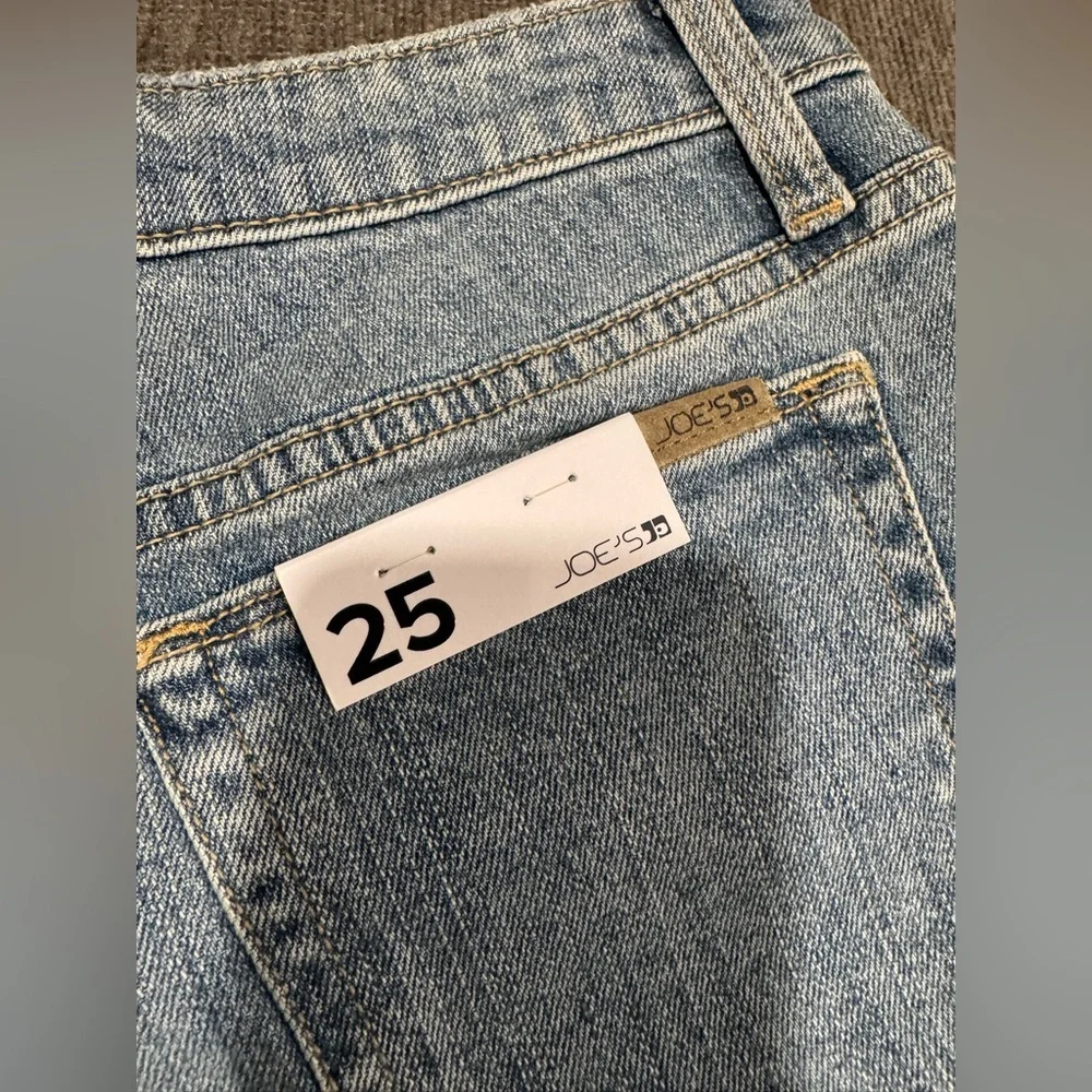 Joe's Jeans Light Blue Frayed Jean Shorts